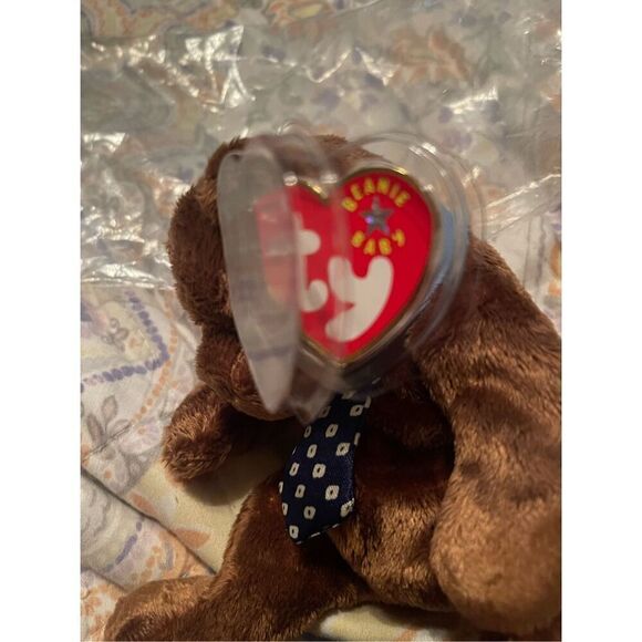 TY HERO Father’s Day Bear Original Beanie Babies Stuffed  Collection - Picture 6 of 10
